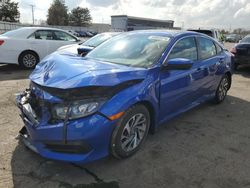 Honda salvage cars for sale: 2018 Honda Civic EX