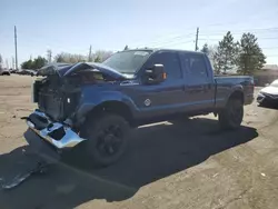 Salvage trucks for sale at Denver, CO auction: 2016 Ford F350 Super Duty