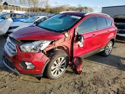 Vehiculos salvage en venta de Copart Spartanburg, SC: 2017 Ford Escape Titanium