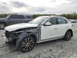 Salvage cars for sale at Ellenwood, GA auction: 2017 Infiniti QX50