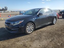 KIA Optima EX salvage cars for sale: 2018 KIA Optima EX