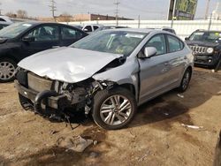 Salvage cars for sale at Chicago Heights, IL auction: 2018 Hyundai Elantra SE