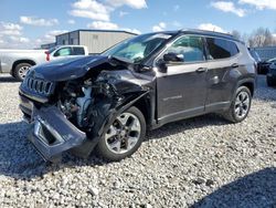 Salvage cars for sale at Wayland, MI auction: 2021 Jeep Compass Limited