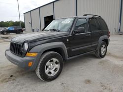 Salvage cars for sale from Copart Apopka, FL: 2005 Jeep Liberty Sport