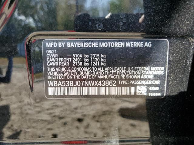 2022 BMW 540 I