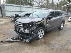 Salvage cars for sale from Copart Austell, GA: 2018 Toyota Highlander Limited