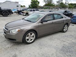 Salvage cars for sale from Copart Opa Locka, FL: 2012 Chevrolet Malibu LS
