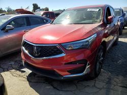 Salvage cars for sale at Martinez, CA auction: 2019 Acura RDX Technology