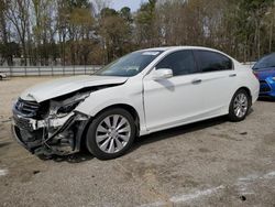 Salvage cars for sale at Austell, GA auction: 2015 Honda Accord EX