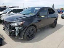 Salvage cars for sale from Copart Grand Prairie, TX: 2021 Chevrolet Equinox LT