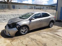 Salvage cars for sale at Albuquerque, NM auction: 2015 Toyota Corolla L