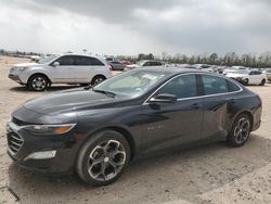 Salvage cars for sale from Copart Houston, TX: 2020 Chevrolet Malibu LT