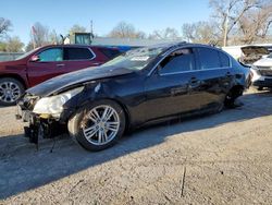 Salvage cars for sale at Wichita, KS auction: 2011 Infiniti G37