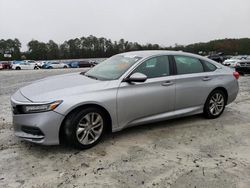 Salvage cars for sale at Ellenwood, GA auction: 2018 Honda Accord LX
