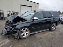 Salvage cars for sale at Woodburn, OR auction: 2016 Chevrolet Tahoe K1500 LTZ
