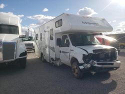 Salvage trucks for sale at Anthony, TX auction: 2013 Maje 2013 Ford Econoline E350 Super Duty Cutaway Van