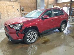 Salvage cars for sale from Copart Ebensburg, PA: 2021 Toyota Rav4 Limited