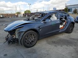 Salvage cars for sale from Copart Wilmington, CA: 2020 Tesla Model 3