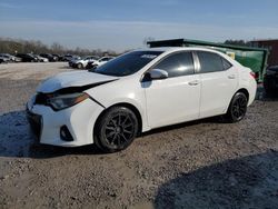 Salvage cars for sale from Copart Hueytown, AL: 2015 Toyota Corolla L