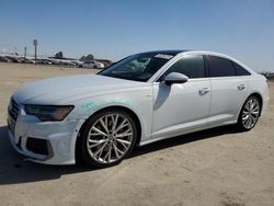 Salvage cars for sale at Fresno, CA auction: 2019 Audi A6 Prestige