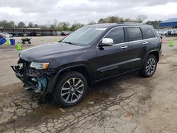 Salvage cars for sale at Florence, MS auction: 2017 Jeep Grand Cherokee Overland