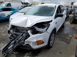 Salvage cars for sale from Copart Martinez, CA: 2018 Ford Escape S