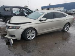 Salvage cars for sale from Copart Woodhaven, MI: 2014 Chevrolet Impala LT