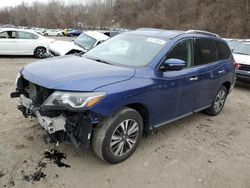 Nissan Pathfinder salvage cars for sale: 2017 Nissan Pathfinder S