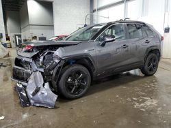 Salvage cars for sale at Ham Lake, MN auction: 2021 Toyota Rav4 XSE