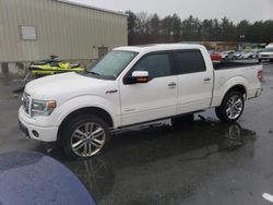 Salvage cars for sale from Copart Exeter, RI: 2014 Ford F150 Supercrew