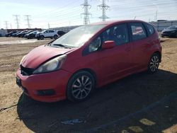 Honda salvage cars for sale: 2012 Honda FIT Sport