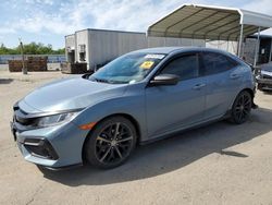 Salvage cars for sale from Copart Fresno, CA: 2020 Honda Civic Sport