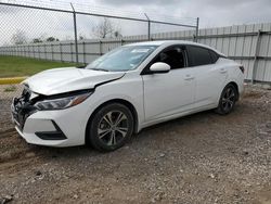 Salvage cars for sale from Copart Houston, TX: 2023 Nissan Sentra SV