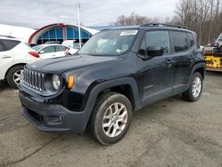 Salvage cars for sale at East Granby, CT auction: 2016 Jeep Renegade Latitude