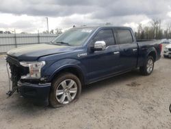 Salvage cars for sale at Lumberton, NC auction: 2019 Ford F150 Supercrew