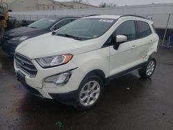 Salvage cars for sale at New Britain, CT auction: 2022 Ford Ecosport SE
