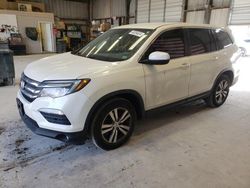 Honda Pilot EX salvage cars for sale: 2017 Honda Pilot EX