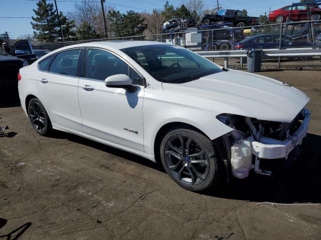 2018 Ford Fusion SE Hybrid