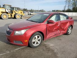 Vehiculos salvage en venta de Copart Dunn, NC: 2012 Chevrolet Cruze LT