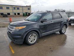 Salvage cars for sale from Copart Wilmer, TX: 2014 Ford Explorer XLT