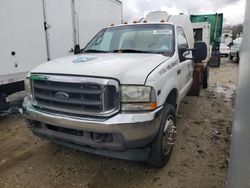 Salvage cars for sale from Copart Glassboro, NJ: 2004 Ford F550 Super Duty