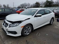 Honda Civic LX salvage cars for sale: 2016 Honda Civic LX