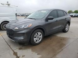 Salvage cars for sale at Grand Prairie, TX auction: 2020 Ford Escape S
