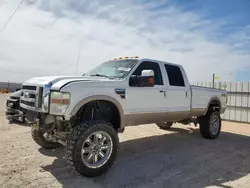 Salvage trucks for sale at Andrews, TX auction: 2009 Ford F350 Super Duty