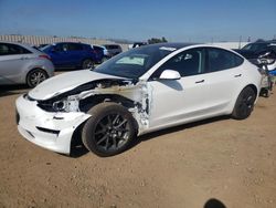 Salvage cars for sale from Copart San Martin, CA: 2021 Tesla Model 3