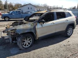 Salvage cars for sale from Copart York Haven, PA: 2014 Jeep Cherokee Latitude