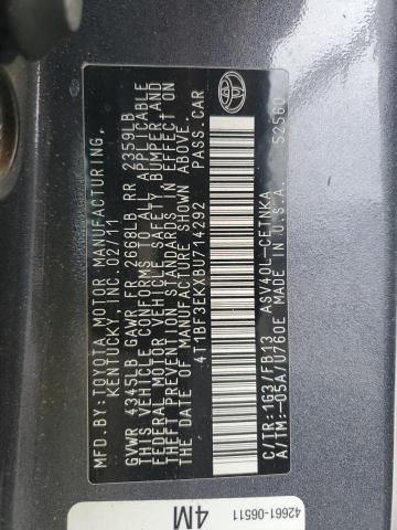 2011 Toyota Camry Base