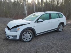 Volkswagen salvage cars for sale: 2017 Volkswagen Golf Alltrack S