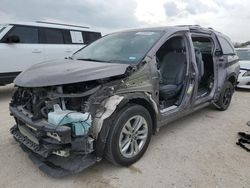 Salvage cars for sale at San Antonio, TX auction: 2022 Toyota Sienna Limited