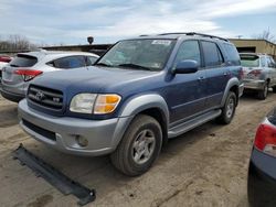 Salvage cars for sale at Marlboro, NY auction: 2002 Toyota Sequoia SR5